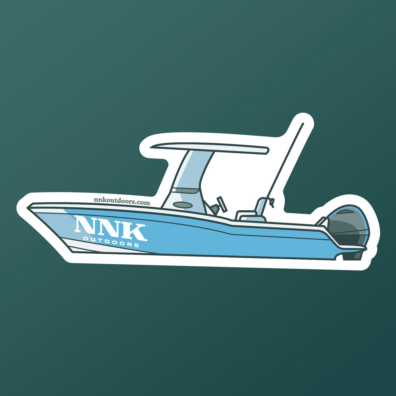Kokanee Addict Fishing Sticker - Color - Free Shipping